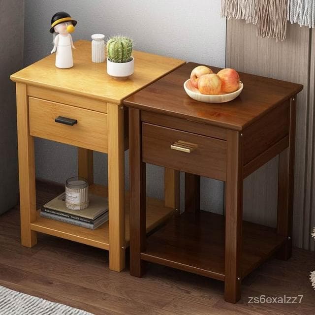 免運 可開發票 新中式花架 客廳帶抽屜置物架 落地多功能簡易植物架 盆栽盆景架輕奢 置物架 收納架 落地置物架