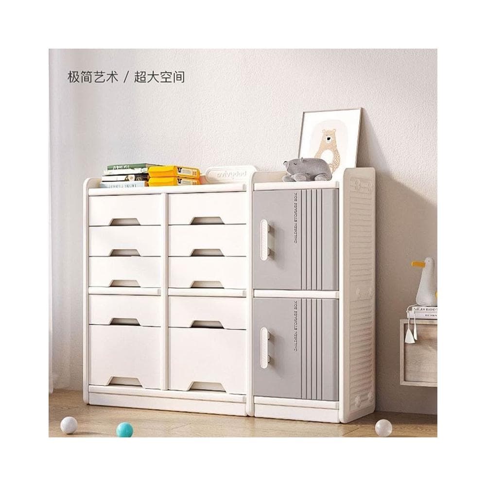 寶寶玩具 收納架 收納櫃 極簡收納櫃 書櫃 衣櫃 儲物櫃整理箱嬰兒用品分類儲物櫃