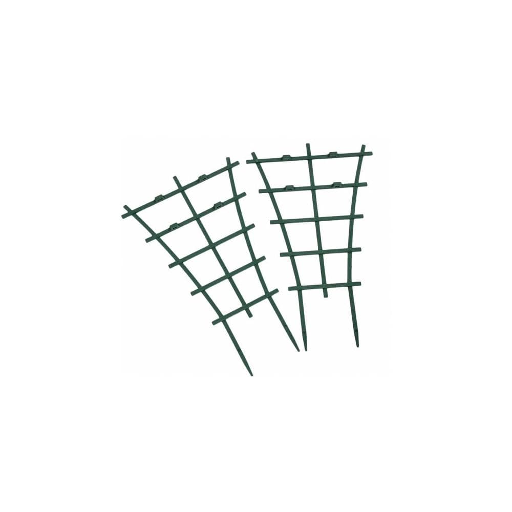 小魚嚴選 扇形爬藤支架 一組兩片 園藝植物盆栽蝴蝶蘭藤蔓陽台室內固定支架 觀賞植物爬藤網網架