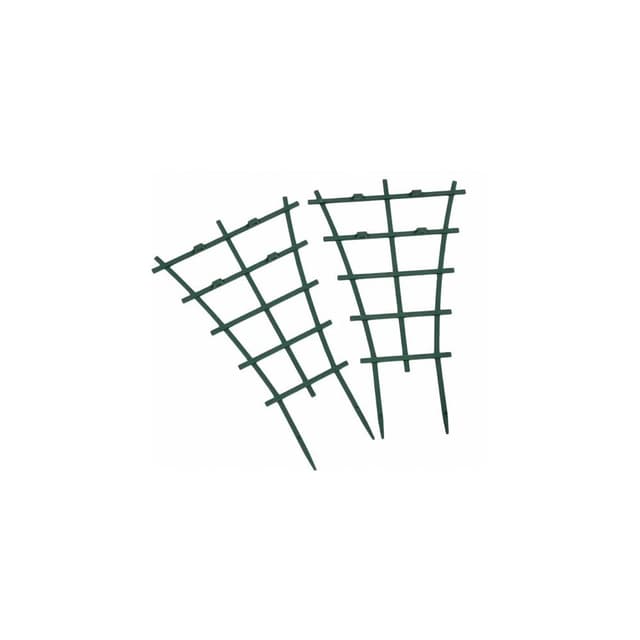 小魚嚴選 扇形爬藤支架 一組兩片 園藝植物盆栽蝴蝶蘭藤蔓陽台室內固定支架 觀賞植物爬藤網網架