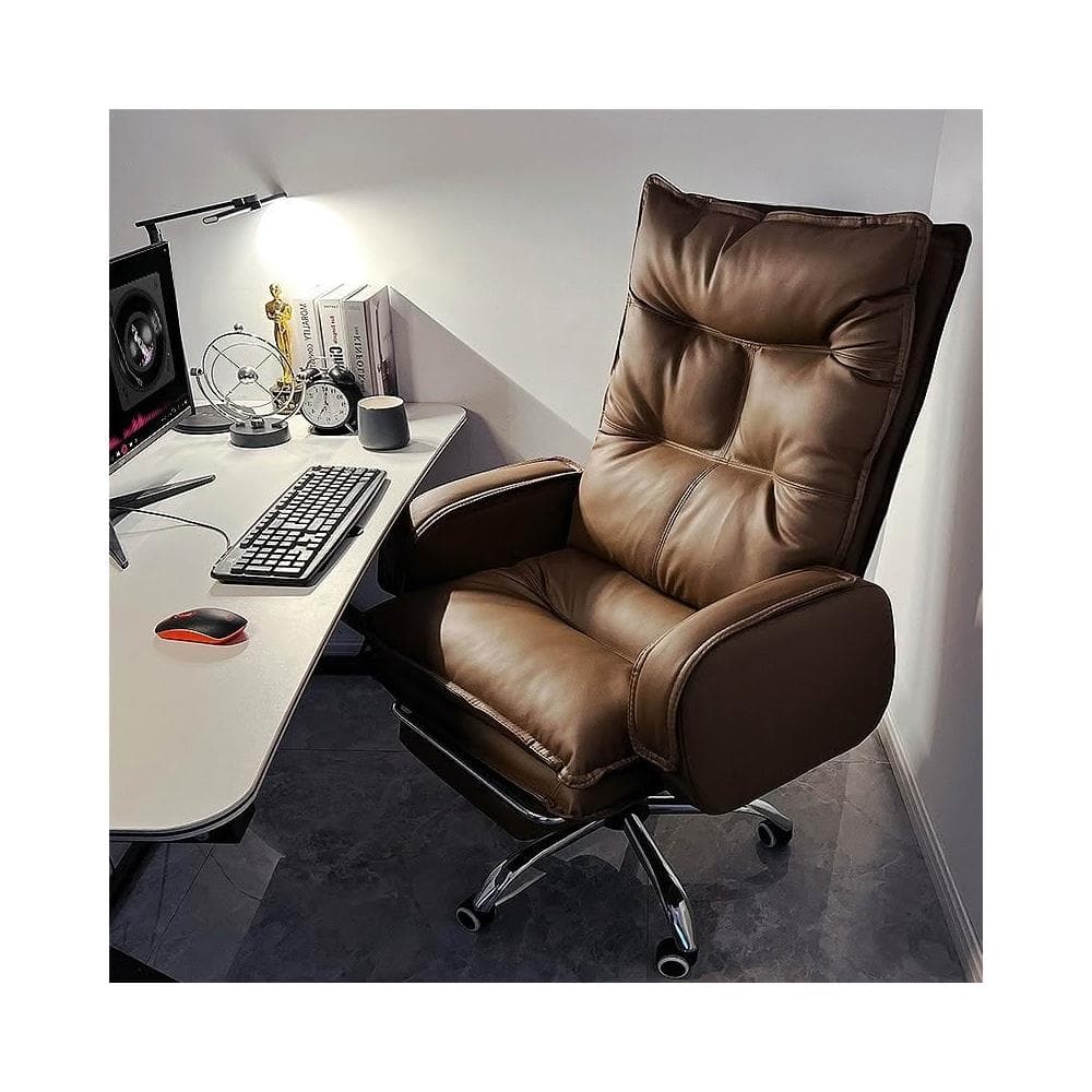 乳膠輪滑辦公椅 帶扶手袋 含腳踏 135°後仰 老闆椅 電腦椅 人體工學椅 躺椅 椅子 沙發椅 午休椅 工作椅