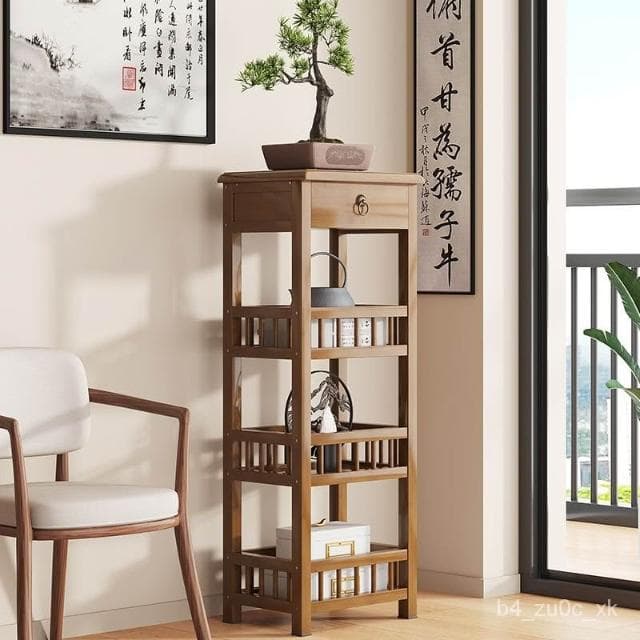 免運#花架 置物架 花盆架 客廳落地式弔蘭架 仿古花幾 植物架 聚寶盆架 盆栽架 展示邊桌 花瓶架 古董架