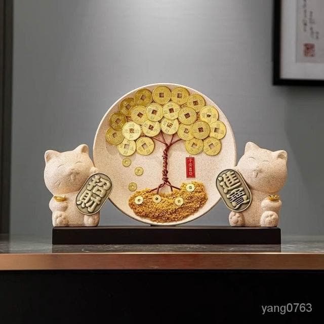 髮財樹 發財樹 暖居擺件 入戶 玄關 裝飾客廳  喬遷禮物 擺件 客廳 玄關擺飾 開業禮物 入厝禮物 招財擺件
