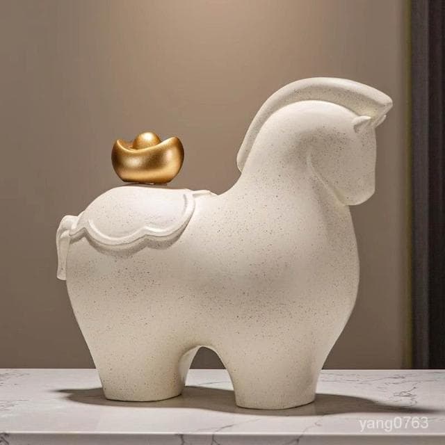 熱銷 馬上有錢擺件招財客廳酒櫃輕奢高檔高級感玄關裝飾品喬遷禮物開業 入厝禮物 招財 招財擺飾 馬上有錢 玄關 喬遷禮物