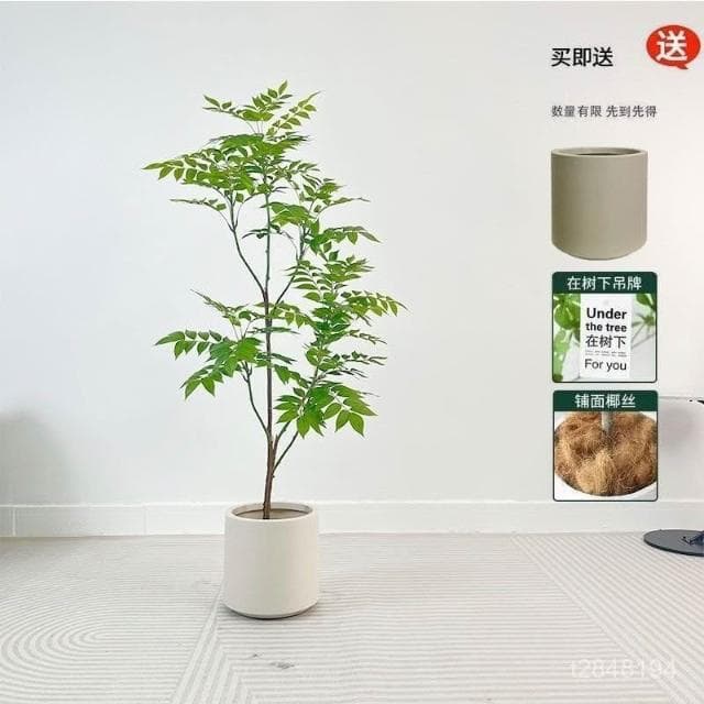 🔥免運🔥仿真綠植漆木樹輕奢室內客廳裝飾擺件盆栽仿生植物直播間造景假樹仿真植物 仿真盆栽 高端假植物 仿真花 假花植物