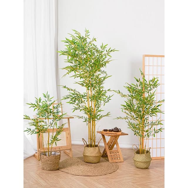 仿生竹子裝飾客廳茶室專用新中式假竹子仿真植物造景仿真竹子盆栽