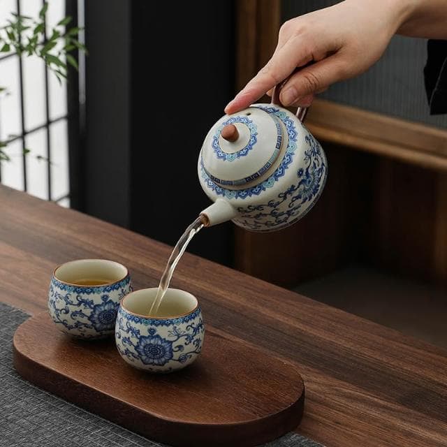 功夫茶具套裝輕奢會客泡茶茶具禮盒裝送長輩禮盒套組