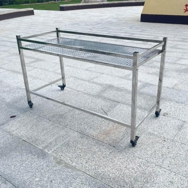 熱賣💕不銹鋼陽臺戶外清倉新款多肉花盆架多層階梯式落地可移動帶輪花架 花架 盆栽架 陽臺花架 園藝花架 多肉植物架