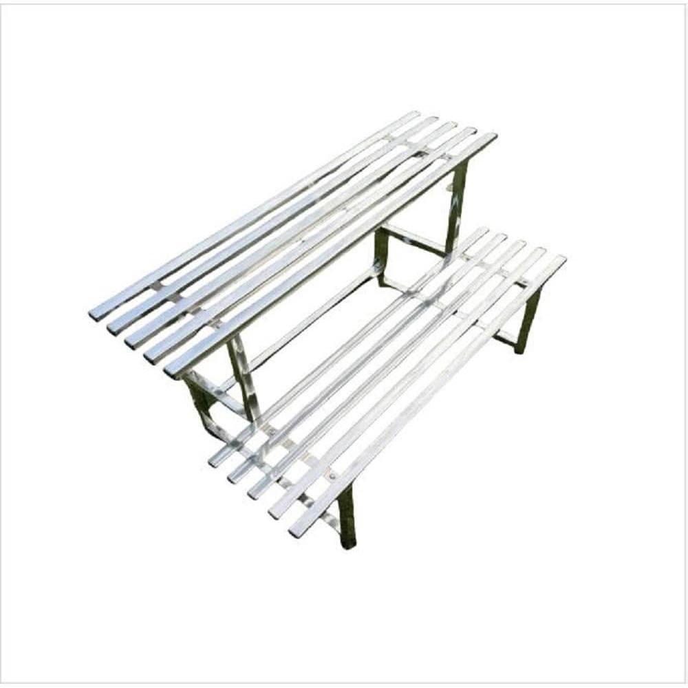 【優品匯】北鬥星 花架 置物架 盆栽架 花盆架  植物架 不銹鋼花架 階梯落地式花架 加厚方管花架