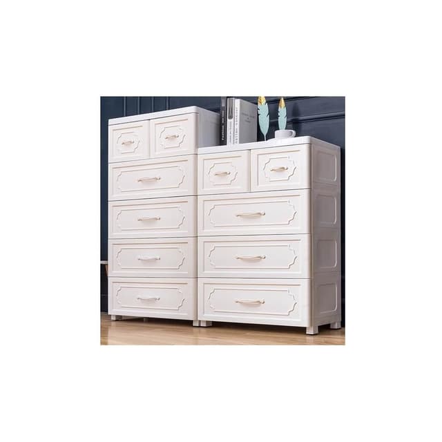 加厚塑料抽屜式收納柜子衣物整理五斗柜嬰兒童衣櫃雜物儲物箱歐S