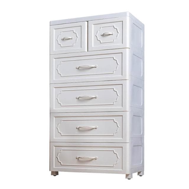 加厚塑料抽屜式收納柜子衣物整理五斗柜嬰兒童衣櫃雜物儲物箱歐S