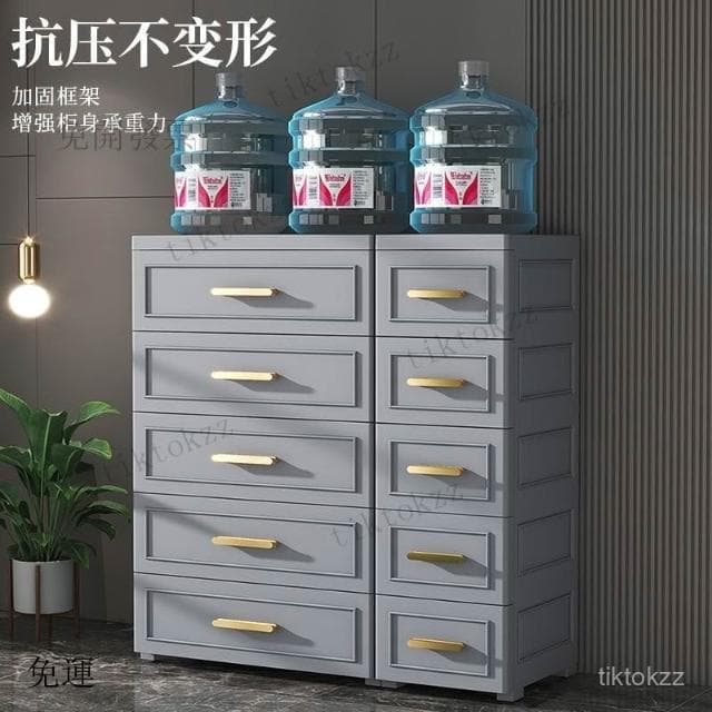 廠家直銷 開門式奢華加厚寶寶衣櫃嬰兒儲物櫃子家用物品收納防潮可收納被子
