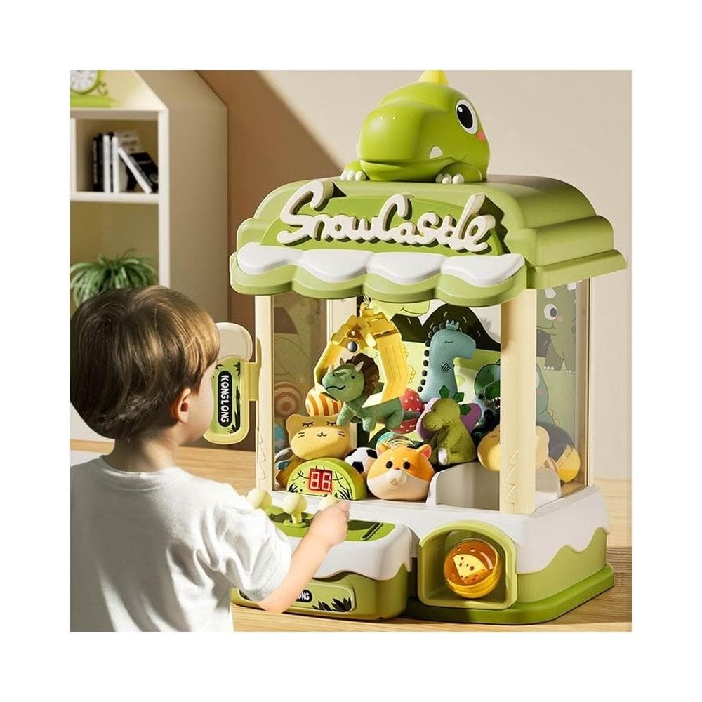 2025 爆款 小朋友 抓娃娃機 大號 兒童 玩具 夾公仔 扭蛋機 男 女孩 生日禮物 新年禮物