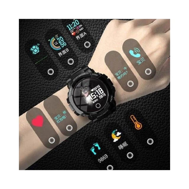 2024新款智能手環運動計步震動鬧鐘智能手錶防水多功能黑科技情侶