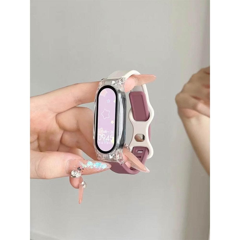 周處除三害粉色小豬手錶智能運動手環女款學生跑步專用電子手錶女