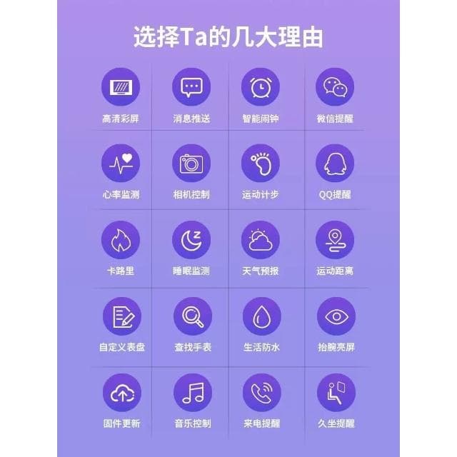 周處除三害粉色小豬手錶智能運動手環女款學生跑步專用電子手錶女