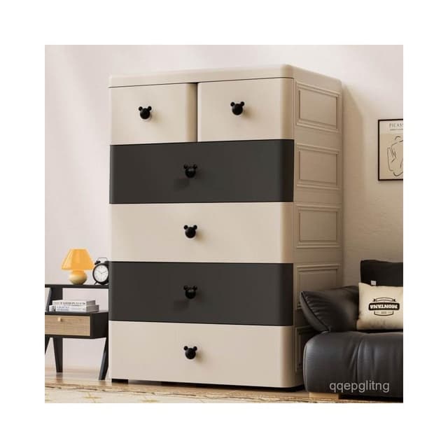 免運 新品上市 加厚收納櫃抽屜式寶寶衣櫃嬰兒衣服多層儲物櫃兒童衣櫥家用置物櫃