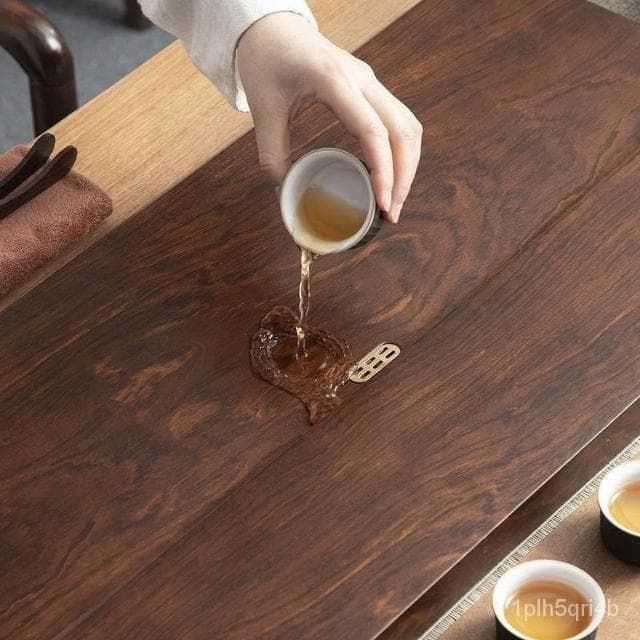 整塊實木茶盤傢用茶具辦公室簡易茶臺花梨中式大茶海蓄排水電木款茶託 茶臺 茶具 功夫茶具 泡茶 茶道