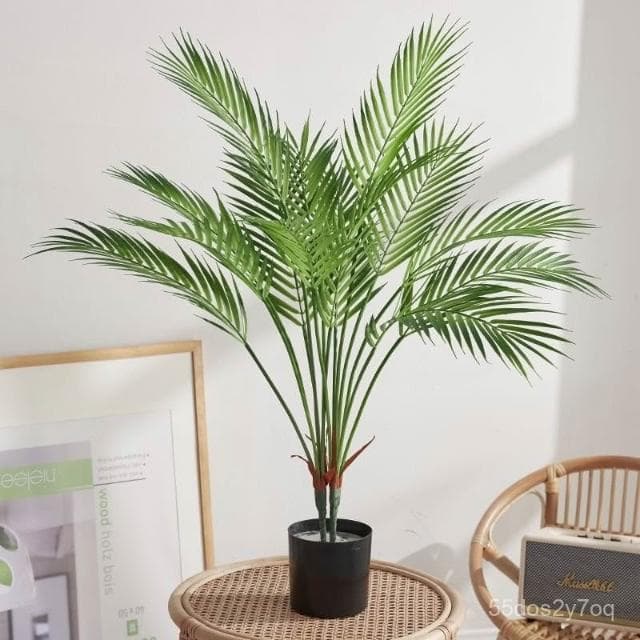 精選 免運🚛北歐ins風仿真植物🌼客廳仿真綠植龜背竹小盆栽 假綠植擺件 裝飾假花仿真花擺設 綠植裝飾擺件 擺飾假花