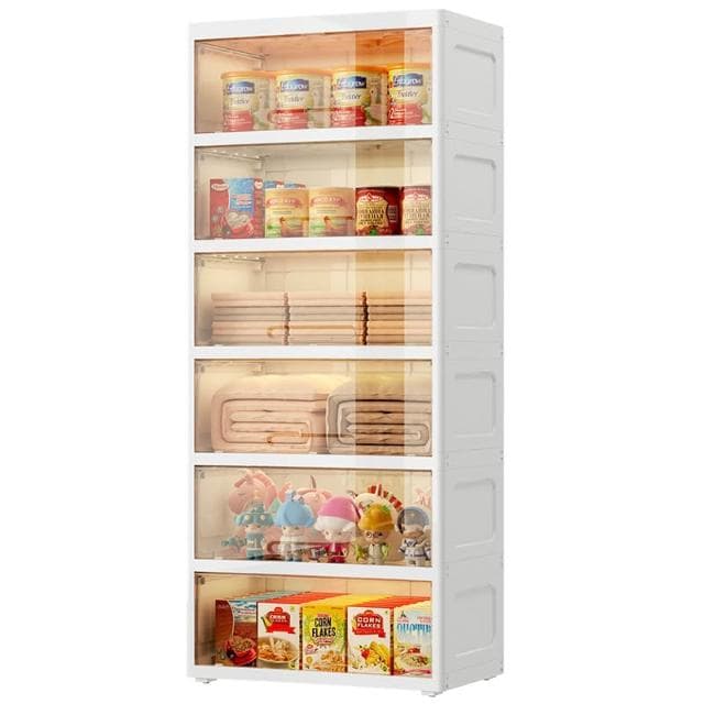 寶寶衣櫃小衣櫥家用透明嬰幼兒玩具零食儲物櫃衣服收納櫃