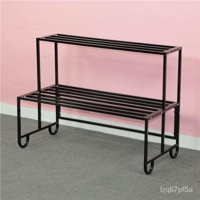 花架 室內外陽臺鐵藝防腐落地式三層階梯花架 階梯花架 花架陽臺落地式 盆栽架 園藝花架 花架落地 花盆架 植物架