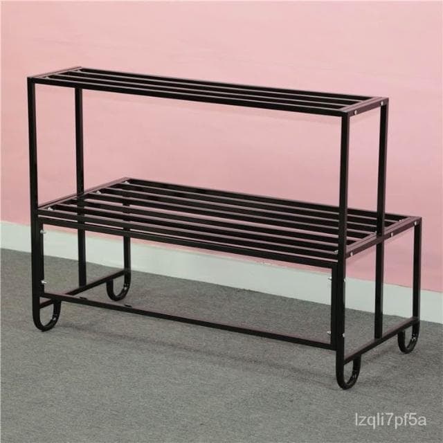 花架 室內外陽臺鐵藝防腐落地式三層階梯花架 階梯花架 花架陽臺落地式 盆栽架 園藝花架 花架落地 花盆架 植物架