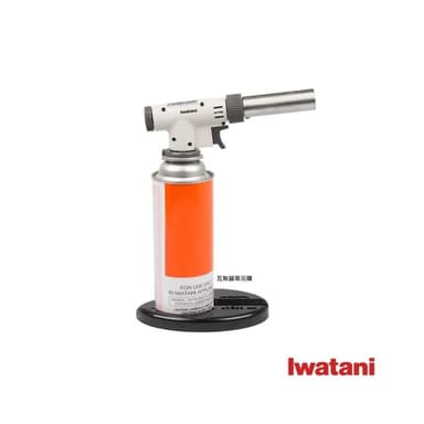 伴桌｜Iwatani 岩谷 日本岩谷職人料理二段式瓦斯噴槍組_附固定座_日本製 (噴槍 露營 中秋 燒烤 炙燒 焗烤 )