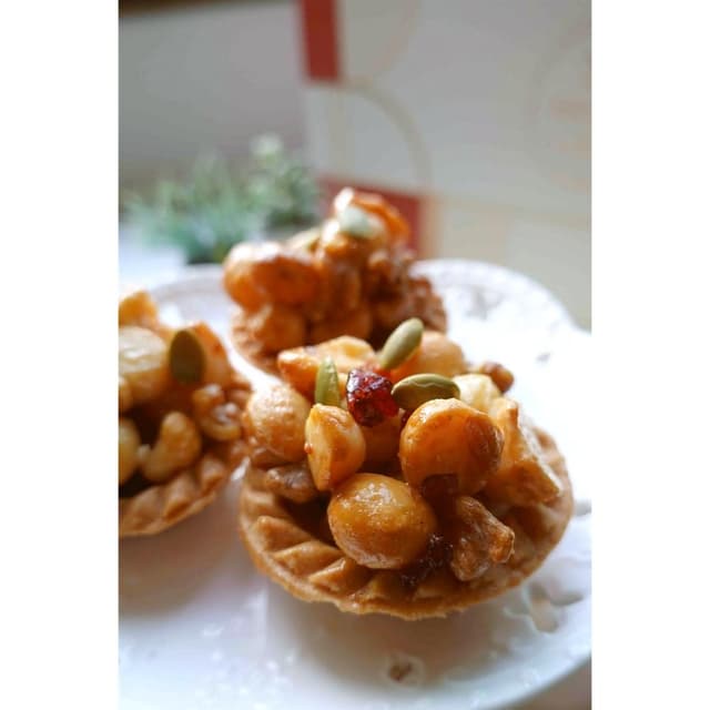 ｜Cookie Queens餅乾皇后｜鑽石塔 8入禮盒 (夏威夷豆塔)