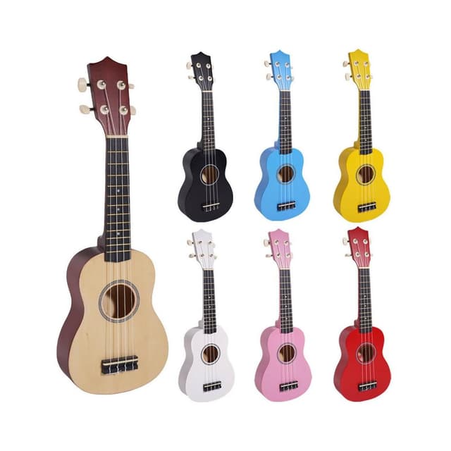 21吋彩色烏克麗麗 ukulele 小吉他 生日禮物 送禮禮物
