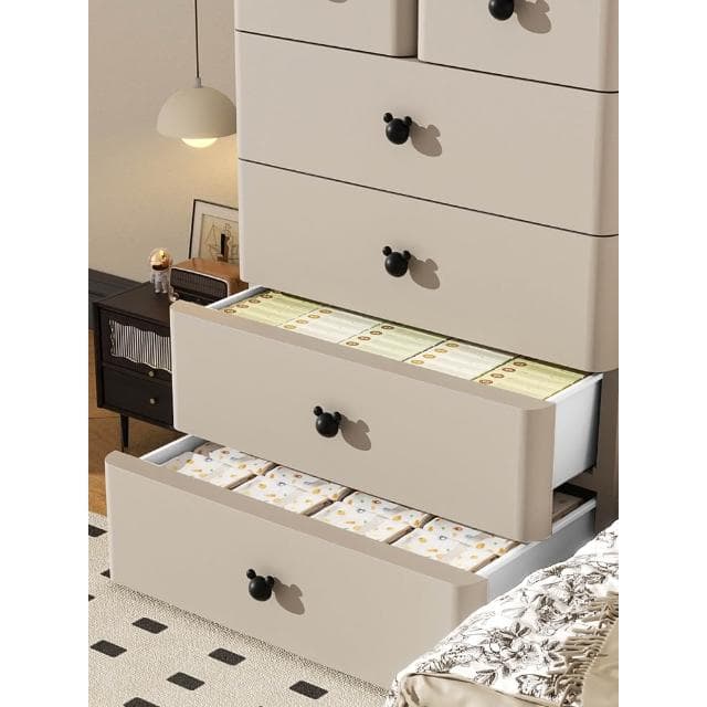 床頭加深加厚抽屜式收納櫃子嬰兒童衣櫃玩具儲物箱家用多層五斗櫃