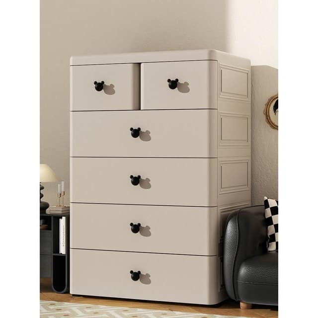 加厚抽屜式收納櫃寶寶衣櫃家用多層五斗櫃子嬰兒童置物儲物整理箱