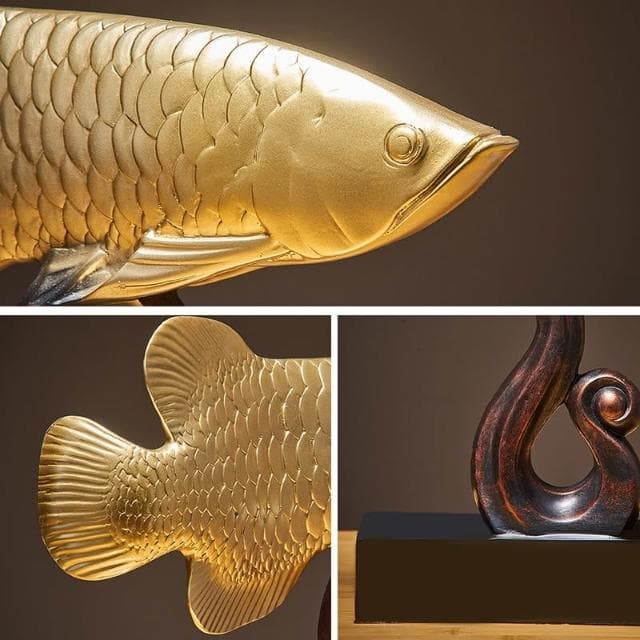 可開發票 免運 居家裝飾 客廳擺設 房間擺飾  房間擺飾 招財擺件 風水擺件 龍魚擺件 喬遷禮品 開業禮物 家居擺設