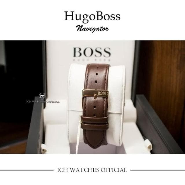 【HUGO BOSS】ICHco 實體門市 美國HugoBoss Navigator系列三眼計時錶-石英錶機械錶男錶女錶手錶腕錶生日禮物父親節禮物情人節禮物