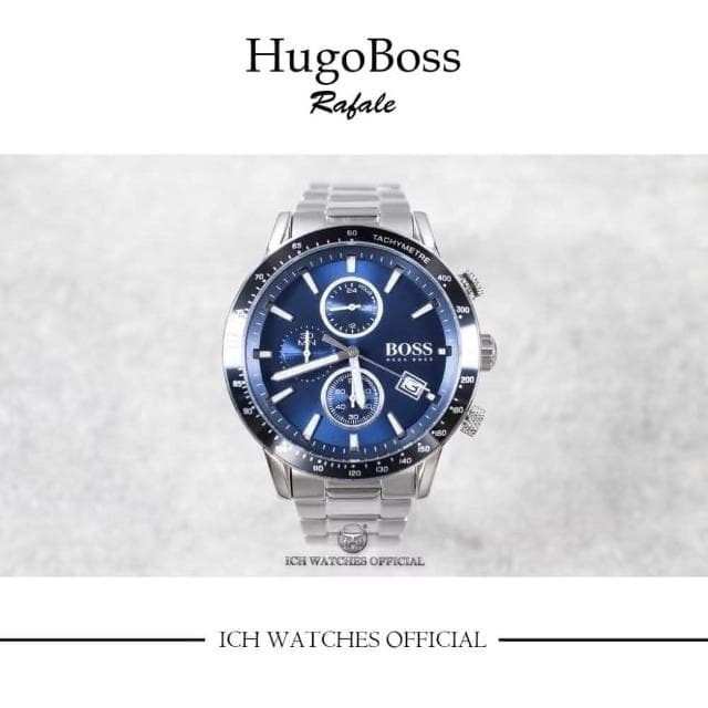 【HUGO BOSS】ICHco 實體門市 美國Hugo Boss-Rafale勁風系列賽車錶計時三眼錶-1513510手錶男錶女錶生日禮物情人節禮物