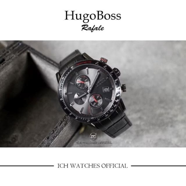【HUGO BOSS】ICHco 實體門市 美國Hugo Boss-Rafale勁風系列賽車錶計時三眼錶-1513510手錶男錶女錶生日禮物情人節禮物