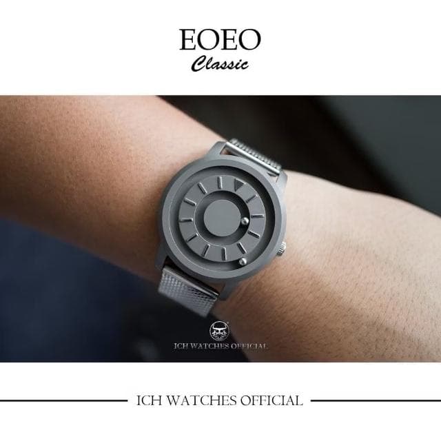 ICHco 實體門市 EOEO滾珠磁吸設計錶-盲人錶石英錶手錶男錶女錶時尚錶情人節禮物父親節禮物生日禮物送禮穿搭流行潮流錶