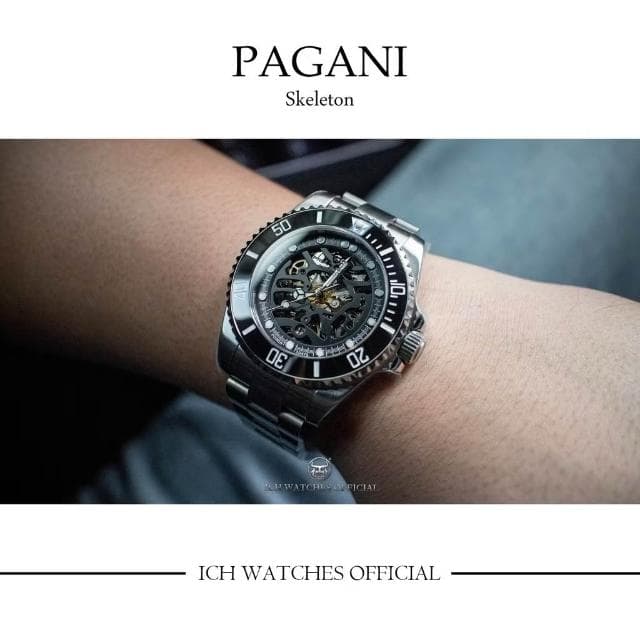 【Pagani 帕加尼】ICHco 實體門市 美國Pagani Design PD1659鏤空機械錶鬼王43mm系列-手錶男錶女錶腕錶deepdiver生日禮物父親節