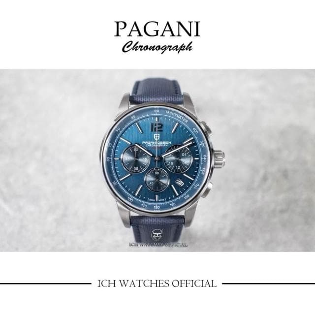 【Pagani 帕加尼】ICHco 實體門市 美國Pagani Design PD-YS008 三眼計時錶手錶-賽車錶男錶女錶運動錶精品錶生日禮物父親節禮物