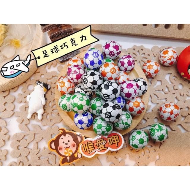 喉愛呷小舖  七七哈哈球 250g 500g 1000g/包 足球巧克力 傳統經典巧克力，小朋的最愛