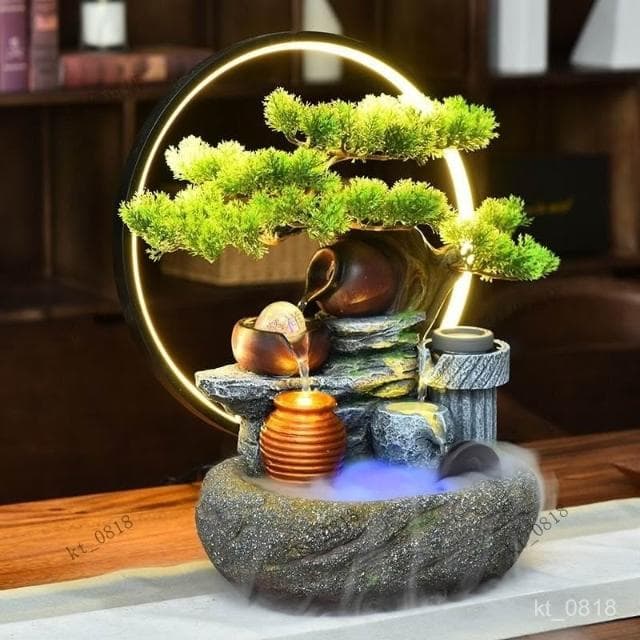 流水生財 流水擺件 招財流水盆 流水聚寶盆 流水擺件 招財擺飾 開運 風水招財流水組 風水擺件 橋遷 入昔禮物 開幕送禮