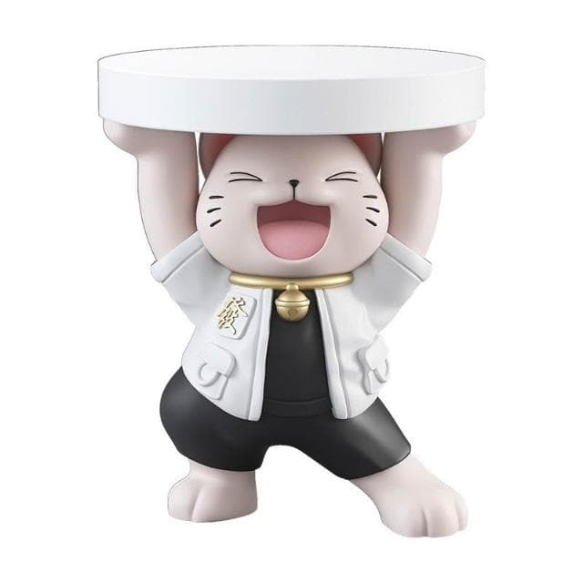 免運 招財貓邊幾 創意招財貓 落地擺件 客廳電視櫃 沙發旁茶幾 家居飾品喬遷禮物