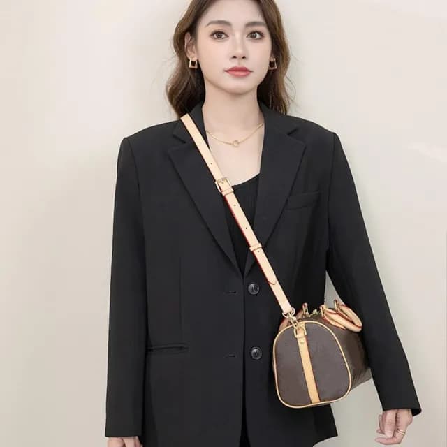 【EMMA SUE】包包背帶 包包配件 實用小物 背帶 包包配件 黑色背帶 肩帶 斜背背帶 紅色背帶 包包五金 生日禮物 適用LV包