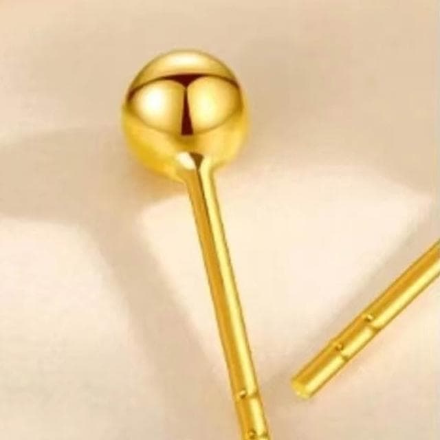 【EMMA SUE】女生耳環 925純銀 圓球 耳釘 飾品 耳環 小耳環 簡約 時尚 設計感 純銀耳環 925銀針 耳飾 防過敏耳環 