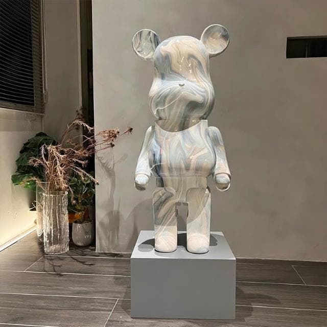 桃甜也居家生活 網紅暴力熊存錢筒落地大擺飾客廳家居電視櫃裝飾新家喬遷新居禮品