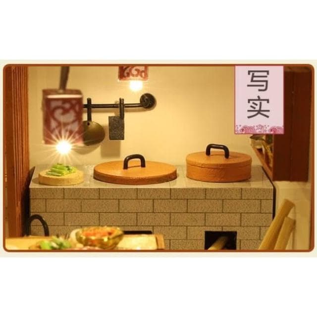 大旺小舖:DIY小屋 雅琴閣袖珍屋娃娃屋材料包 生日結婚母親節情人節聖誕交換禮物 實體店面