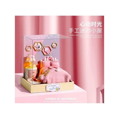 大旺小舖:DIY小屋 心動時光 袖珍屋娃娃屋材料包 賣場上百款小屋 生日母親節情人節聖誕交換畢業禮物