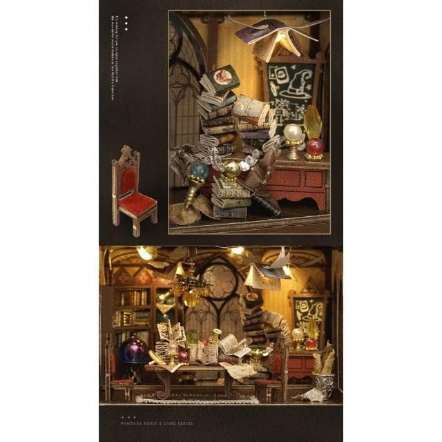 大旺小舖:DIY小屋魔法奇緣 袖珍屋娃娃屋材料包 生日結婚母親節情人節聖誕交換禮物 實體店面