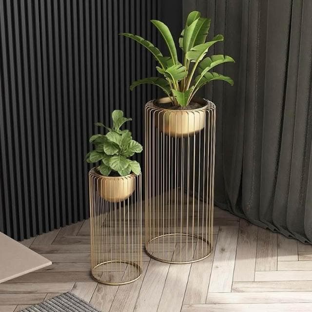 花架 鐵藝 北歐風 簡約 花盆架 盆栽架 落地式 植物架 綠蘿架 客廳花架