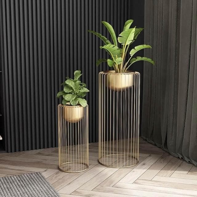 花架 鐵藝 北歐風 簡約 花盆架 盆栽架 落地式 植物架 綠蘿架 客廳花架