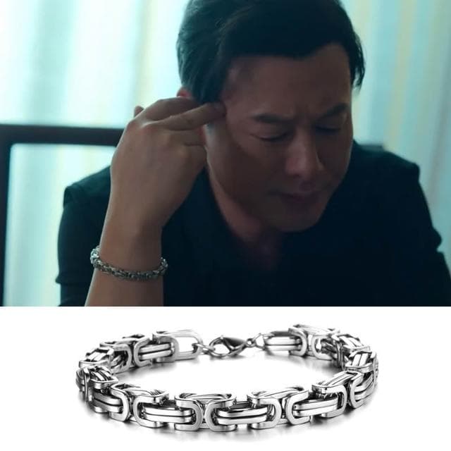 明星同款 鈦鋼手鍊《J.Y》手鍊 手鏈 飾品 男手鍊 女手鍊 狂飆高啟強同款 生日禮物 情侶手鍊